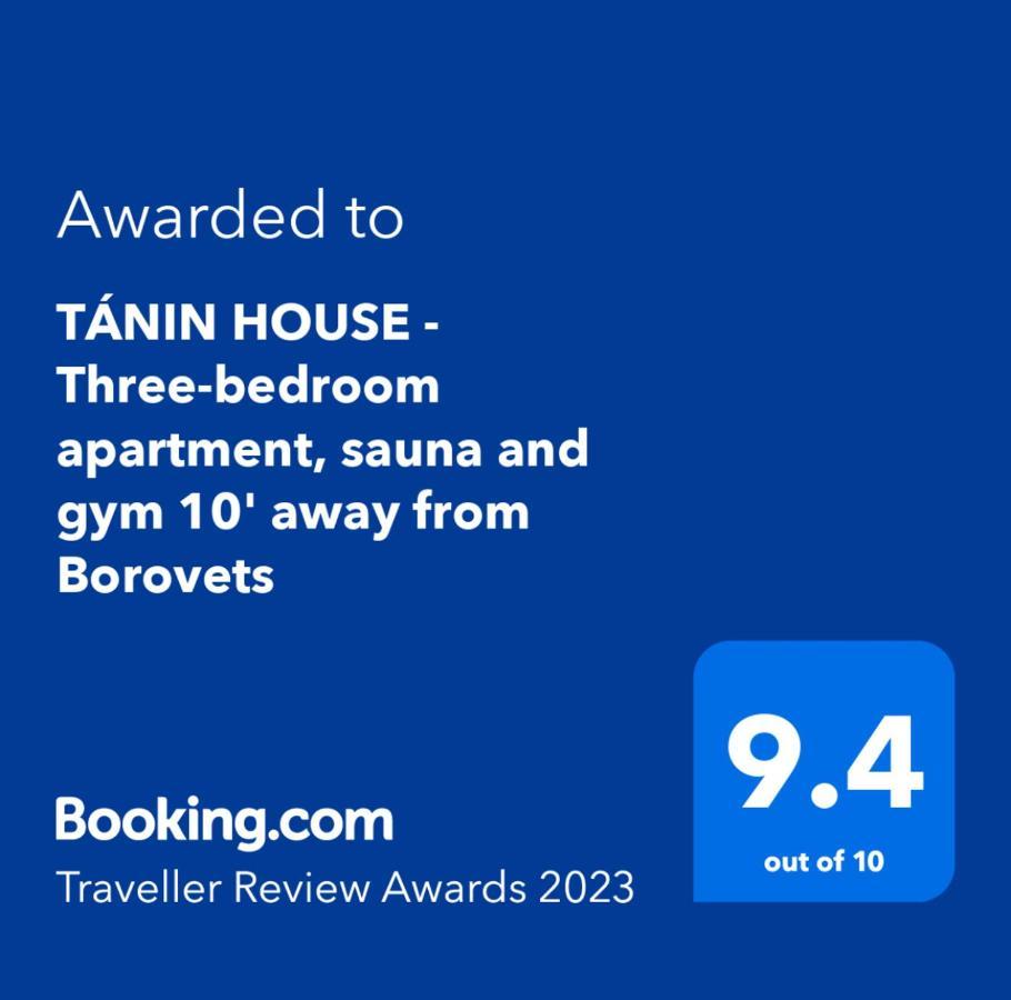 Tanin House - Three-Bedroom Apartment, Sauna And Gym 10' Away From Borovets Samokow Zewnętrze zdjęcie