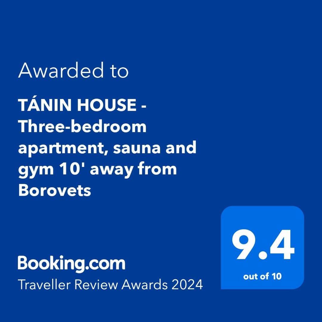 Tanin House - Three-Bedroom Apartment, Sauna And Gym 10' Away From Borovets Samokow Zewnętrze zdjęcie
